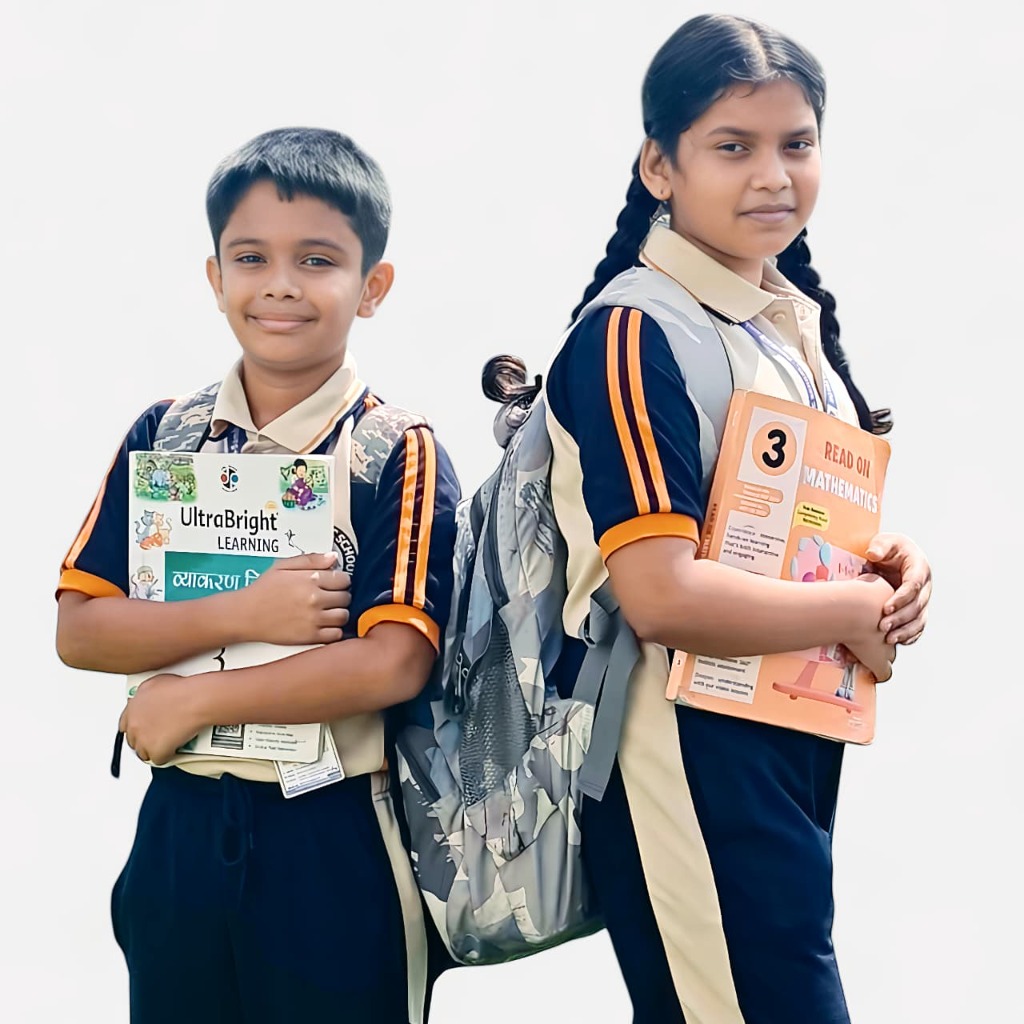 RPS Students with Books